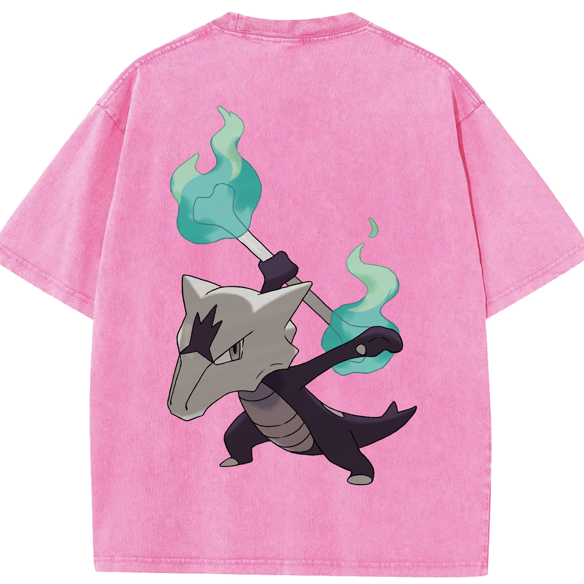 （画像用） ポケットモンスター Pokémon 綿100% ヴィンテージ風 半袖Tシャツ（背面プリント）